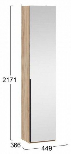 Шкаф для белья Порто СМ-393.07.212 в Тавде - tavda.mebel24.online | фото 4