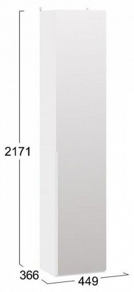 Шкаф для белья Порто СМ-393.07.212 в Тавде - tavda.mebel24.online | фото 4