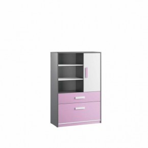 Шкаф книжный Кэнди КШ-2 Лаванда в Тавде - tavda.mebel24.online | фото