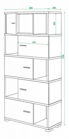 Шкаф комбинированный Домино СБ-30/5 в Тавде - tavda.mebel24.online | фото 3