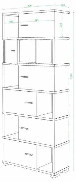 Шкаф комбинированный Домино СБ-30/6 в Тавде - tavda.mebel24.online | фото 3