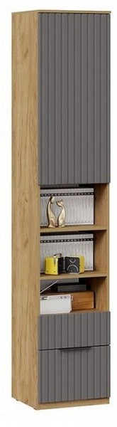 Шкаф комбинированный Хилтон Исп. 2 в Тавде - tavda.mebel24.online | фото 4