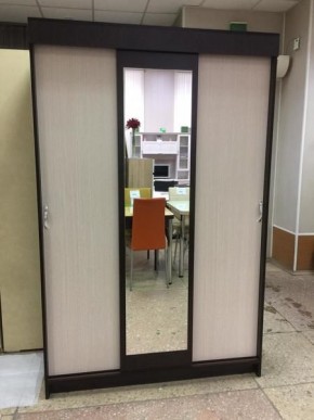 Шкаф-купе Басса ШКК 551 венге-дуб венге/дуб белфорд в Тавде - tavda.mebel24.online | фото 4