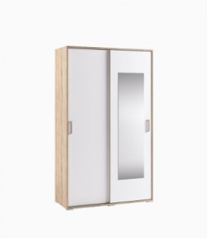 Шкаф-купе Бланка Дуб сонома/Белый в Тавде - tavda.mebel24.online | фото 1
