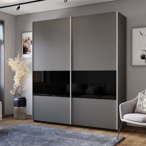 Шкаф-купе Харви ШКК-10 (графит) в Тавде - tavda.mebel24.online | фото 1