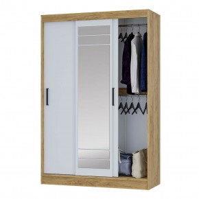 Шкаф-купе Тео ШКК-02 (крафт/белый) в Тавде - tavda.mebel24.online | фото 3