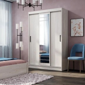 Шкаф-купе Тео ШКК-02 (ясень белый) в Тавде - tavda.mebel24.online | фото 1