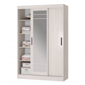 Шкаф-купе Тео ШКК-02 (ясень белый) в Тавде - tavda.mebel24.online | фото 5