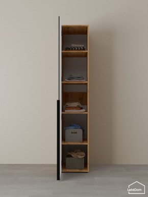 Шкаф Linnea MHR-1-2 2050х400х510 (ДВ-М 11.1.25) в Тавде - tavda.mebel24.online | фото 4