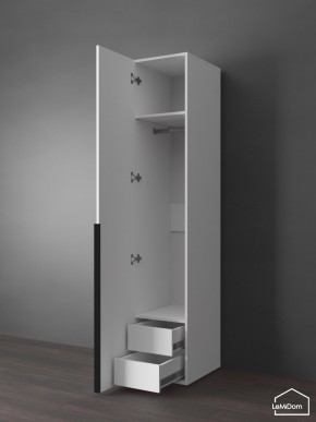 Шкаф Linnea MHR-1-3 2050х400х510 (Белый-М 11.1.2) в Тавде - tavda.mebel24.online | фото 7