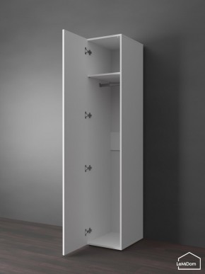 Шкаф Linnea MHR-1PO 2050х400х510 (Белый-М 11.1.1) в Тавде - tavda.mebel24.online | фото 4