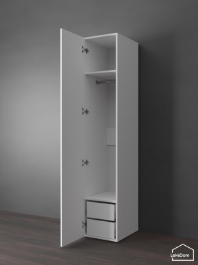 Шкаф Linnea MHR-1PO-3 2050х400х510 (Белый-М 11.1.2) в Тавде - tavda.mebel24.online | фото 4