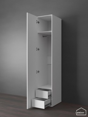 Шкаф Linnea MHR-1PO-3 2050х400х510 (Белый-М 11.1.2) в Тавде - tavda.mebel24.online | фото 5