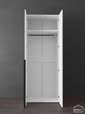 Шкаф Linnea MHR-2 2050х800х510 (Белый-М 11.1.1) в Тавде - tavda.mebel24.online | фото 4