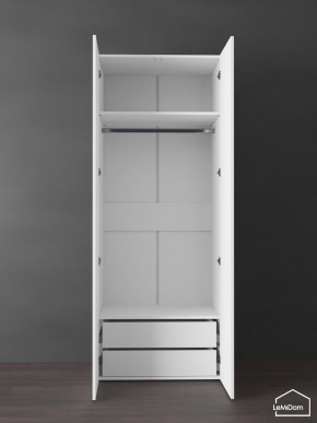 Шкаф Linnea MHR-2PO-3 2050х800х510 (Белый-М 11.1.1) в Тавде - tavda.mebel24.online | фото 4