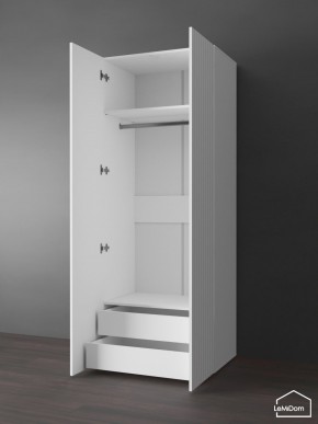 Шкаф Linnea MHR-2PO-3 2050х800х510 (Белый-М 11.1.1) в Тавде - tavda.mebel24.online | фото 5