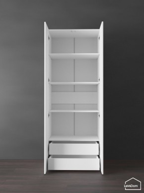 Шкаф Linnea MHR-2PO-4 2050х800х510 (Белый-М 11.1.1) в Тавде - tavda.mebel24.online | фото 6