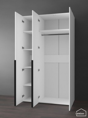 Шкаф Linnea MHR-3-1 2050х1200х510 (Белый-М 11.1.1) в Тавде - tavda.mebel24.online | фото 5