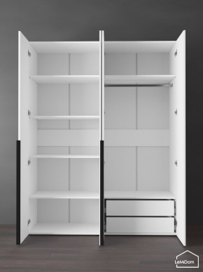 Шкаф Linnea MHR-4-2 2050х1600х510 (Белый-М 11.1.1) в Тавде - tavda.mebel24.online | фото 6