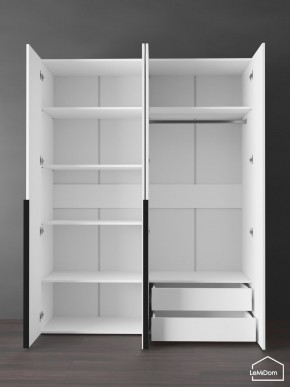 Шкаф Linnea MHR-4-2 2050х1600х510 (Белый-М 11.1.2) в Тавде - tavda.mebel24.online | фото 5