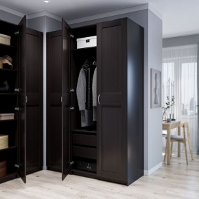Шкаф МАКС однодверный, цвет Дуб Венге в Тавде - tavda.mebel24.online | фото 4