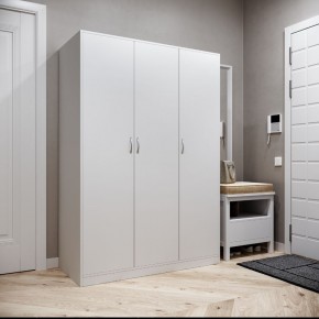 Шкаф ОРИОН трехдверный, цвет белый в Тавде - tavda.mebel24.online | фото 2