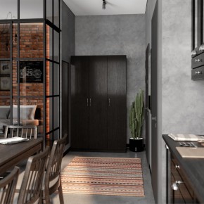 Шкаф ОРИОН трехдверный, цвет Дуб Венге в Тавде - tavda.mebel24.online | фото 4