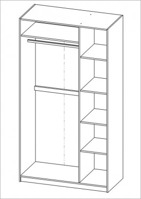 Шкаф ПЕГАС трехдверный, цвет Дуб Венге в Тавде - tavda.mebel24.online | фото