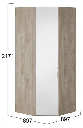 Шкаф платяной Эмбер СМ-348.07.007 L в Тавде - tavda.mebel24.online | фото 3