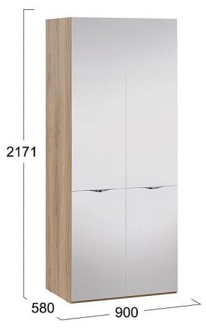 Шкаф платяной Глосс СМ-319.07.212 в Тавде - tavda.mebel24.online | фото 3