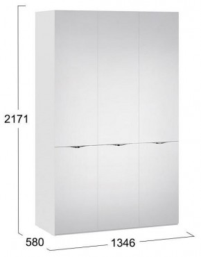 Шкаф платяной Глосс СМ-319.07.433 в Тавде - tavda.mebel24.online | фото 4