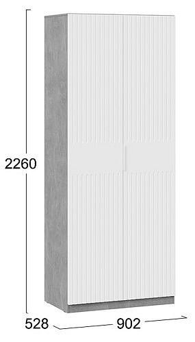 Шкаф платяной Хилтон в Тавде - tavda.mebel24.online | фото 4