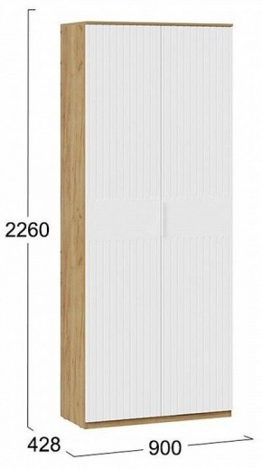 Шкаф платяной Хилтон Исп. 2 в Тавде - tavda.mebel24.online | фото 5