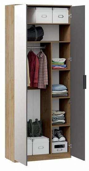 Шкаф платяной Хилтон Исп. 2.1 в Тавде - tavda.mebel24.online | фото 4