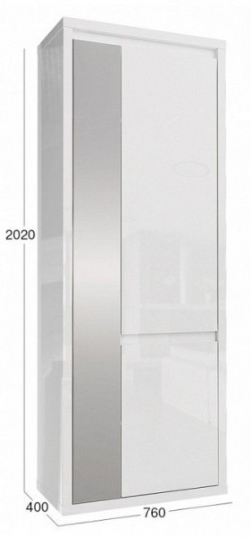 Шкаф платяной Норден СТЛ.413.01 в Тавде - tavda.mebel24.online | фото 3