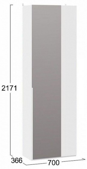 Шкаф платяной Порто СМ-393.07.232 в Тавде - tavda.mebel24.online | фото 4