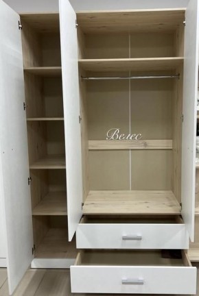 Шкаф "Милана" 3-х створчатый с 2 ящиками в Тавде - tavda.mebel24.online | фото 2