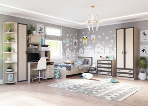НАОМИ Шкаф 2-х створчатый с 2 ящиками в Тавде - tavda.mebel24.online | фото 2