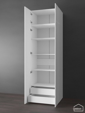 Шкаф с антресолью Linnea MHR-2POA-4 2450х800х510 (Белый-М 11.1.1) в Тавде - tavda.mebel24.online | фото 5