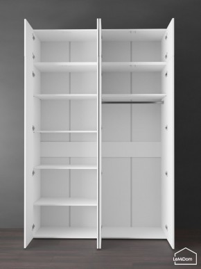 Шкаф с антресолью Linnea MHR-4POA-1 2450х1600х510 (Белый-М 11.1.1) в Тавде - tavda.mebel24.online | фото 4