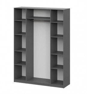 Шкаф ШК-5 (1600) Графит серый в Тавде - tavda.mebel24.online | фото 3