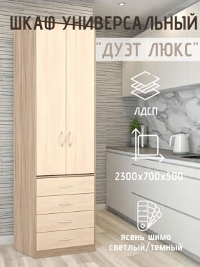 Шкаф универсальный Дуэт Люкс в Тавде - tavda.mebel24.online | фото 5