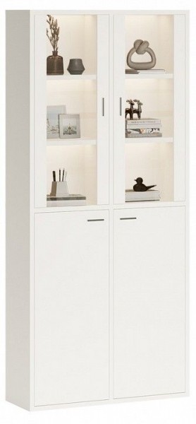 Шкаф-витрина Домино СУ(ш2в2)+2ФС+2ФГ в Тавде - tavda.mebel24.online | фото 2