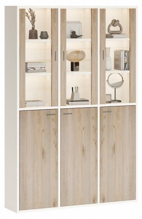 Шкаф-витрина Домино СУ(ш3в2)+3ФГ+3ФС в Тавде - tavda.mebel24.online | фото 2