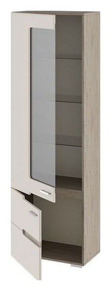 Шкаф-витрина Фьюжн ТД-260.07.25 в Тавде - tavda.mebel24.online | фото 2