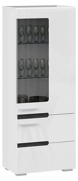 Шкаф-витрина Фьюжн ТД-260.07.27 в Тавде - tavda.mebel24.online | фото 2