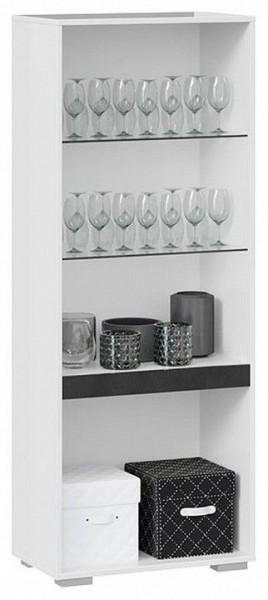 Шкаф-витрина Фьюжн ТД-260.07.27 в Тавде - tavda.mebel24.online | фото 4