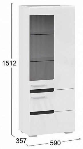 Шкаф-витрина Фьюжн ТД-260.07.27 в Тавде - tavda.mebel24.online | фото 6