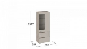 Шкаф-витрина Фьюжн ТД-260.07.27 в Тавде - tavda.mebel24.online | фото 3