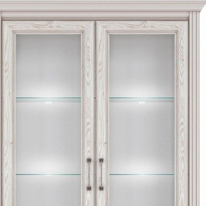 Шкаф-витрина Стилиус с подсветкой B169-REG2W2S в Тавде - tavda.mebel24.online | фото 2